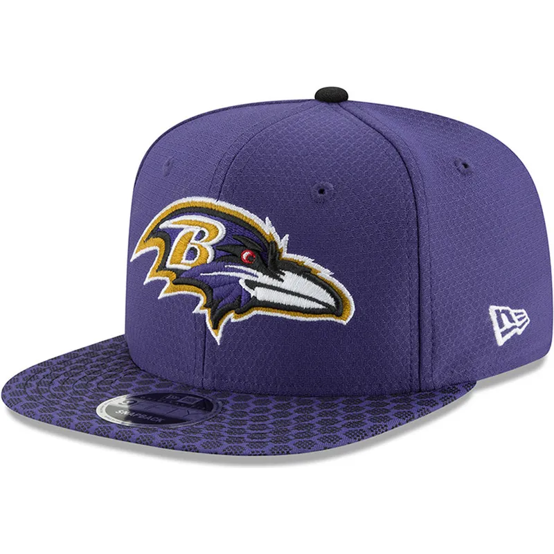 shapka-ploska-violetka-snapbek-9fifty-sideline-na-baltimore-ravens-nfl-ot-new-era