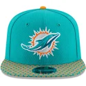 blaue-snapback-flachkappe-9fifty-sideline-der-miami-dolphins-nfl-von-new-era