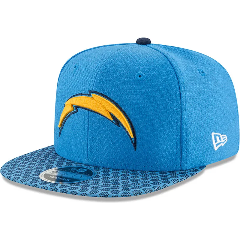 shapka-ploska-sinya-snapbek-9fifty-sideline-na-los-angeles-chargers-nfl-ot-new-era