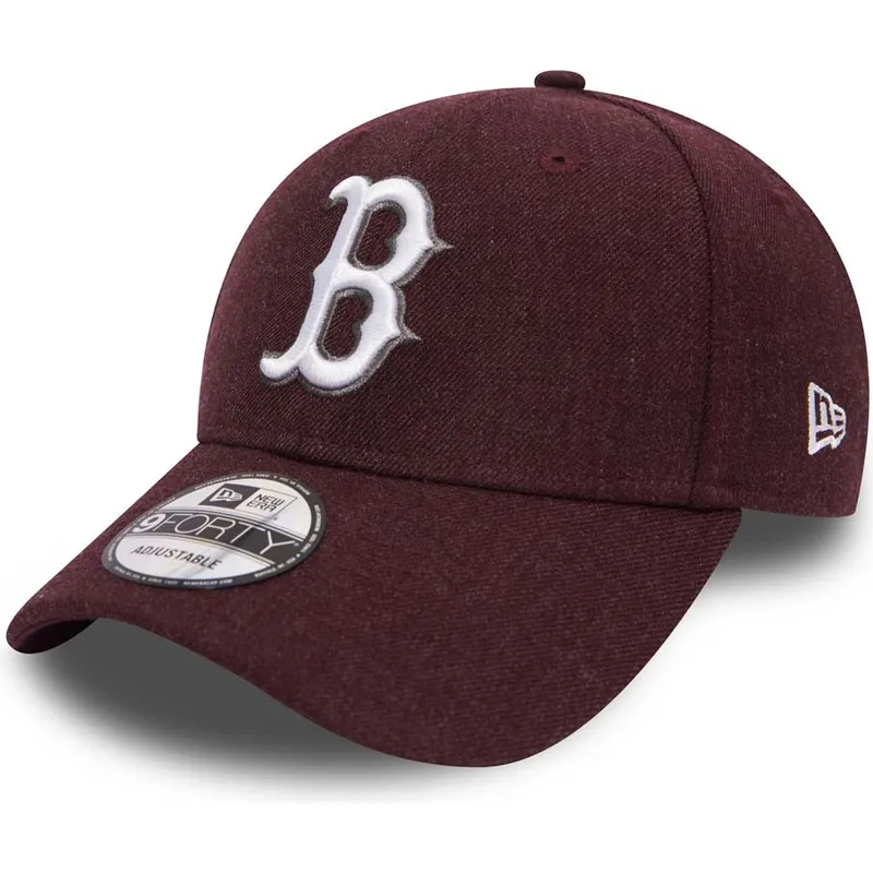 shapka-izvita-violetka-reguliruem-9forty-seasonal-heather-na-boston-red-sox-mlb-ot-new-era