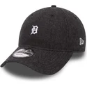 shapka-izvita-cherna-reguliruem-9forty-herringbone-na-detroit-tigers-mlb-ot-new-era