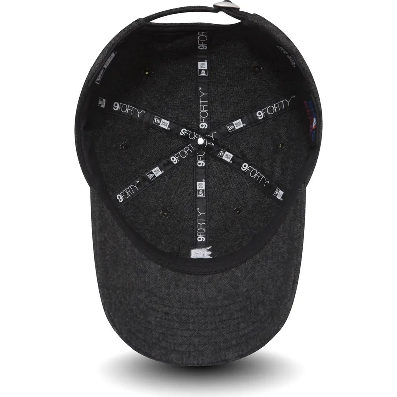 shapka-izvita-cherna-reguliruem-9forty-herringbone-na-detroit-tigers-mlb-ot-new-era