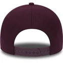 verstellbare-9forty-melton-a-frame-kappe-in-bordeauxrot-der-new-york-yankees-mlb-von-new-era