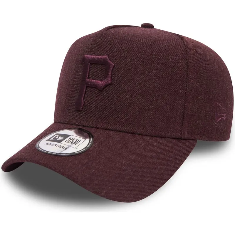 shapka-izvita-violetka-reguliruem-9forty-seasonal-heather-a-frame-na-pittsburgh-pirates-mlb-ot-new-era