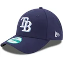 gorra-curva-azul-marino-ajustable-9forty-the-league-de-tampa-bay-rays-mlb-de-new-era