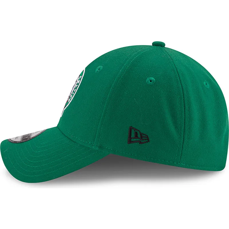 grune-verstellbare-curved-cap-9forty-the-league-der-boston-celtics-nba-von-new-era