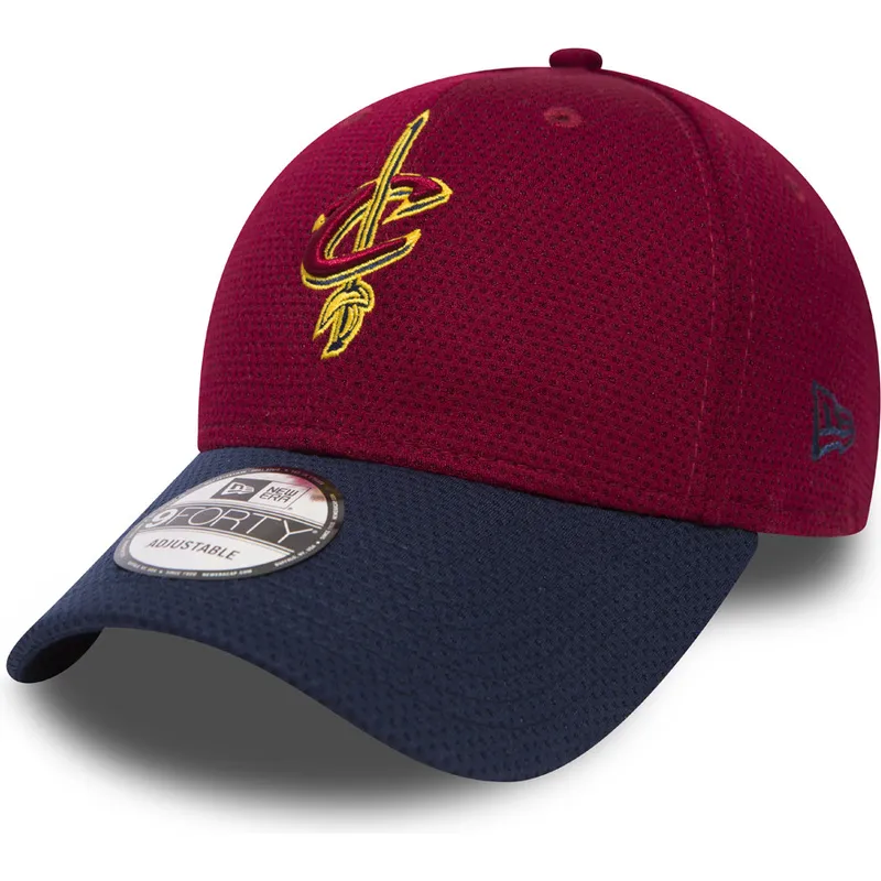 shapka-izvita-chervena-reguliruem-9forty-mesh-na-cleveland-cavaliers-nba-ot-new-era