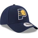 verstellbare-blaue-9forty-the-league-kappe-der-indiana-pacers-nba-von-new-era