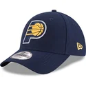 verstellbare-9forty-the-league-navy-blaue-kappe-der-indiana-pacers-nba-von-new-era