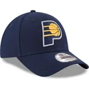 verstellbare-9forty-the-league-navy-blaue-kappe-der-indiana-pacers-nba-von-new-era