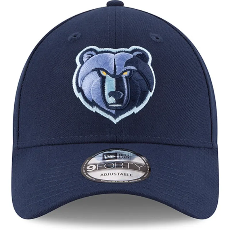 shapka-izvita-sinya-reguliruem-bordado-9forty-the-league-na-memphis-grizzlies-nba-ot-new-era