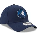 shapka-izvita-tmnosin-reguliruema-9forty-the-league-na-minnesota-timberwolves-nba-ot-new-era