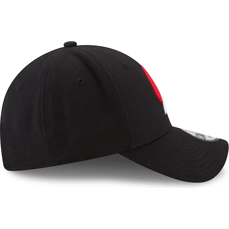 shapka-izvita-cherna-reguliruem-9forty-the-league-na-portland-trail-blazers-nba-ot-new-era