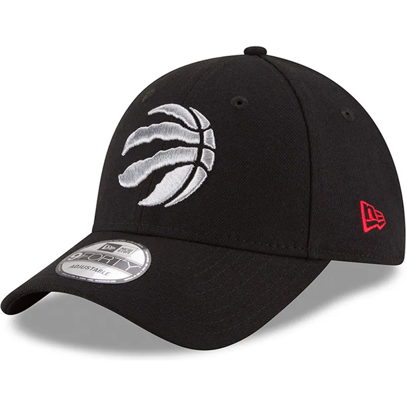 shapka-izvita-cherna-reguliruem-9forty-the-league-na-toronto-raptors-nba-ot-new-era