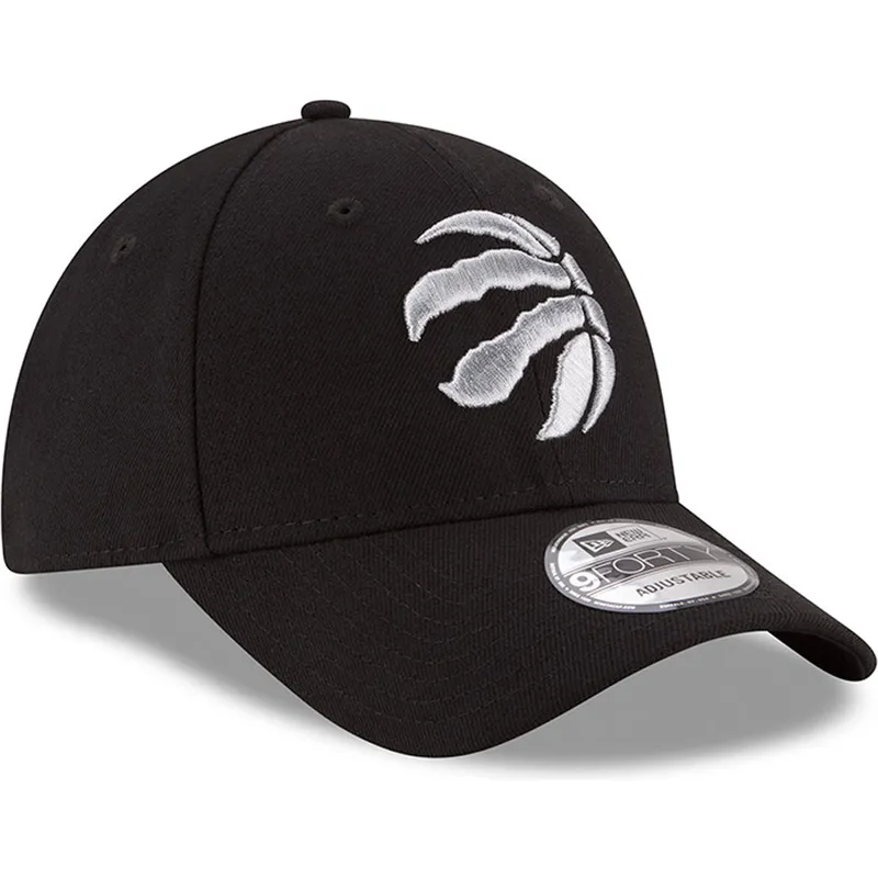 shapka-izvita-cherna-reguliruem-9forty-the-league-na-toronto-raptors-nba-ot-new-era