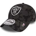 shapka-izvita-cherna-reguliruem-9forty-night-time-reflective-na-las-vegas-raiders-nfl-ot-new-era