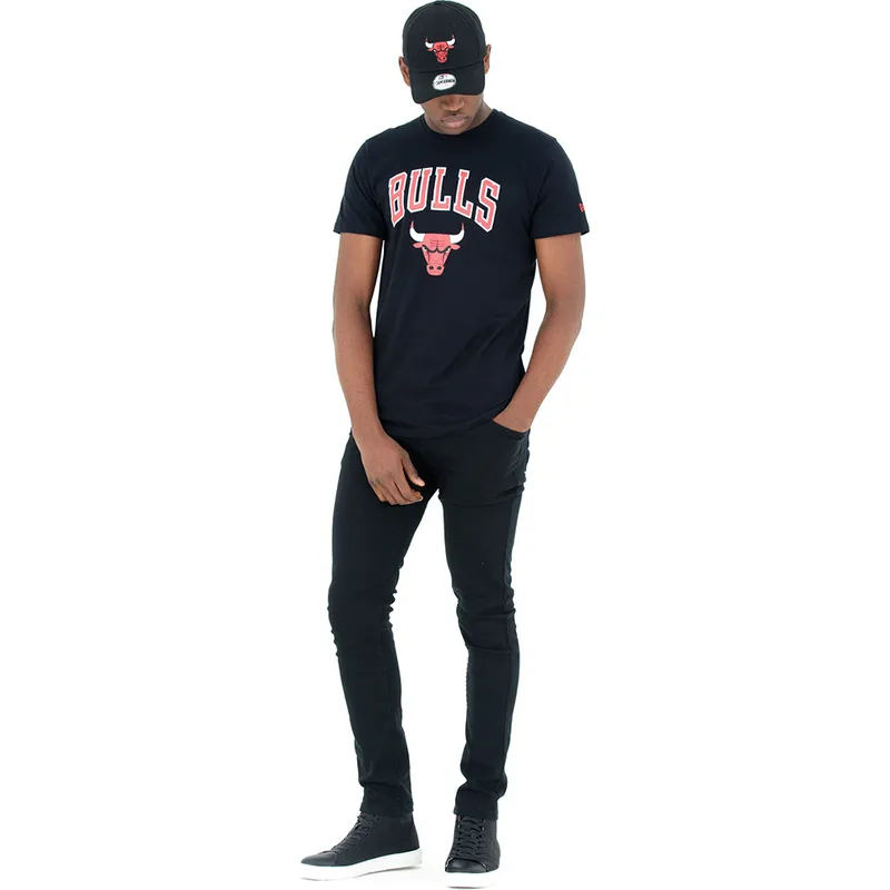 teniska-ks-rkav-cherna-na-chicago-bulls-nba-ot-new-era