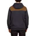 volcom-mud-louie-ii-lined-zip-through-hoodie-kapuzenpullover-sweatshirt-schwarz-und-braun