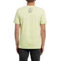 t-shirt-a-manche-courte-jaune-edge-shadow-lime-volcom