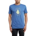 t-shirt-a-manche-courte-bleu-sound-blue-drift-volcom