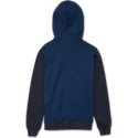 volcom-kinder-maturot-blaue-single-stone-colorblock-zip-through-hoodie-kapuzenpullover-sweatshirt-marineblau