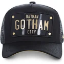 sort-truckerkasket-med-batman-gotham-city-batp1-dc-comics-plade-fra-capslab