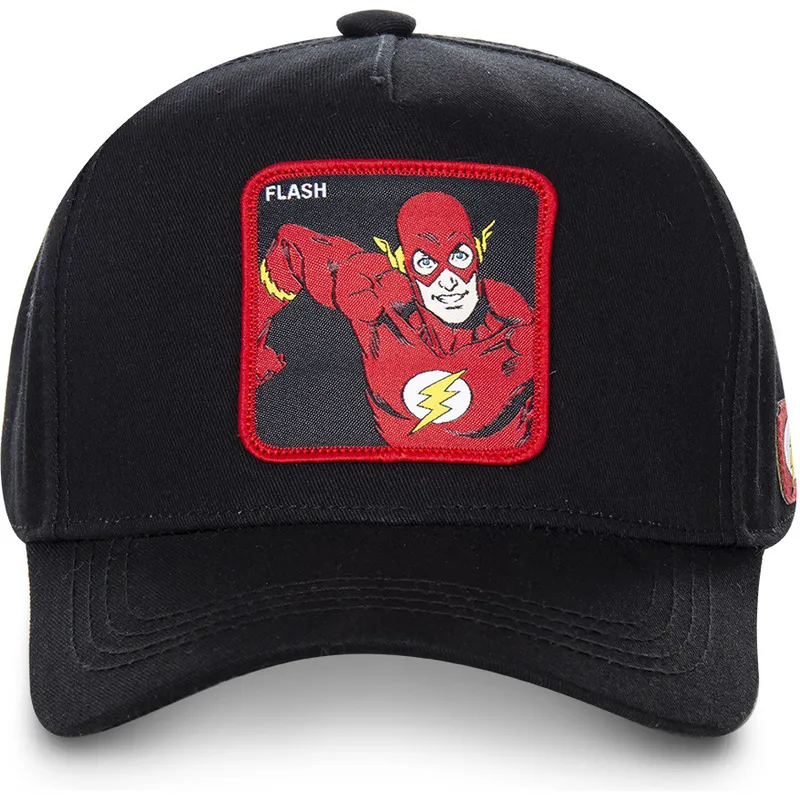 shapka-izvita-cherna-snapbek-clasico-fla2-flash-dc-comics-ot-capslab