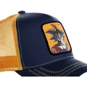 trucker-kasket-marinebla-og-orange-son-goku-gok-dragon-ball-fra-capslab