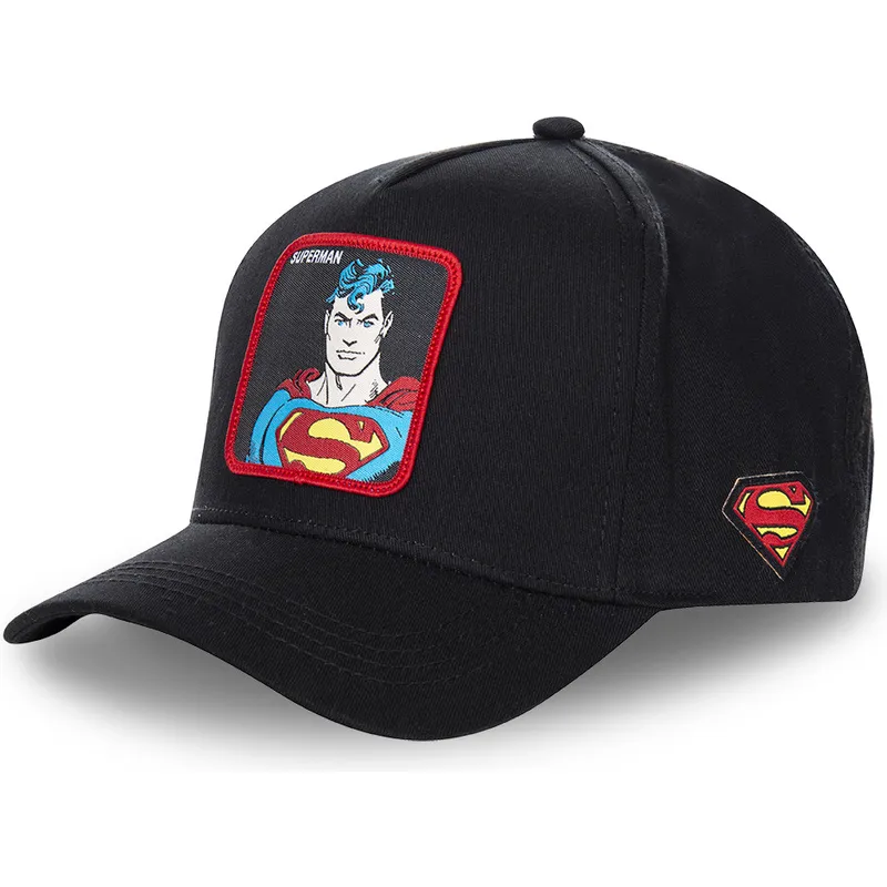 shapka-izvita-cherna-snapbek-clasico-sup4-supermen-dc-comics-ot-capslab