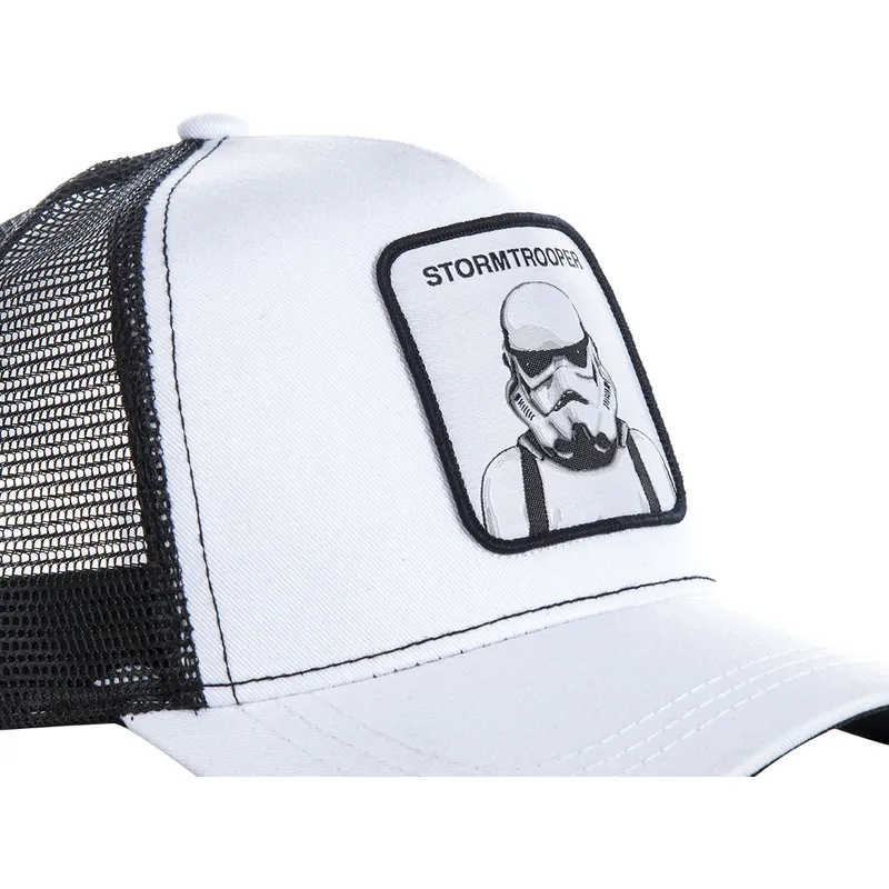 shapka-izvita-traker-byala-snapbek-wa-stormtrooper-star-wars-ot-capslab shapka-izvita-traker-byala-snapbek-wa-stormtrooper-star-wars-ot-capslab