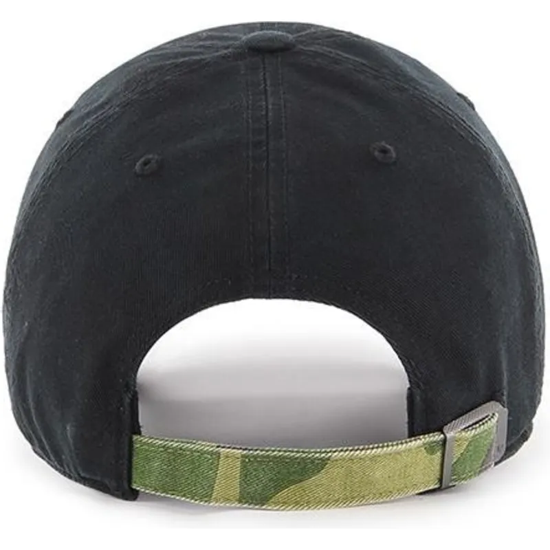 shapka-izvita-cherna-reguliruema-na-new-york-yankees-mlb-ot-47-brand