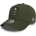 shapka-izvita-zelena-snapbek-9forty-a-frame-walt-ot-new-era