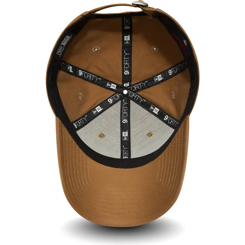 shapka-izvita-kafyav-reguliruem-9forty-essential-na-new-york-yankees-mlb-ot-new-era