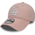 shapka-izvita-roza-reguliruem-9twenty-essential-packable-na-los-angeles-dodgers-mlb-ot-new-era