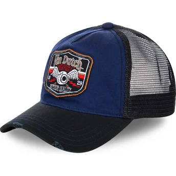 casquette-trucker-bleue-et-noire-truck03-von-dutch