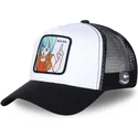 trucker-cap-weiss-und-schwarz-bulma-bul3-dragon-ball-von-capslab