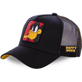 Trucker kasket sort Anders And DAF1 Looney Tunes fra Capslab