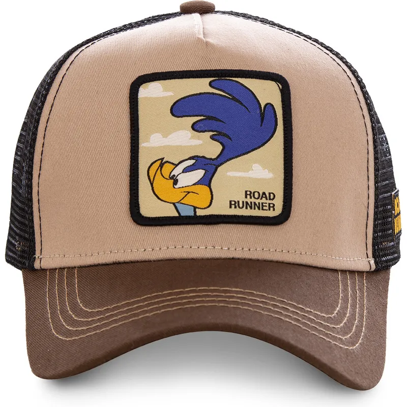 brun-trucker-kasket-roadrunner-roa2-looney-tunes-fra-capslab