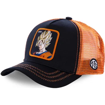 Шапка извита шапка тракер черна снапбек Super Saiyan GO3 Сон Гоку Dragon Ball от Capslab