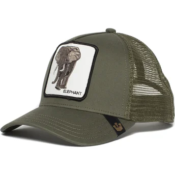 shapka-izvita-traker-zelena-snapbek-elephant-the-farm-ot-goorin-bros