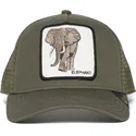 shapka-izvita-traker-zelena-snapbek-elephant-the-farm-ot-goorin-bros