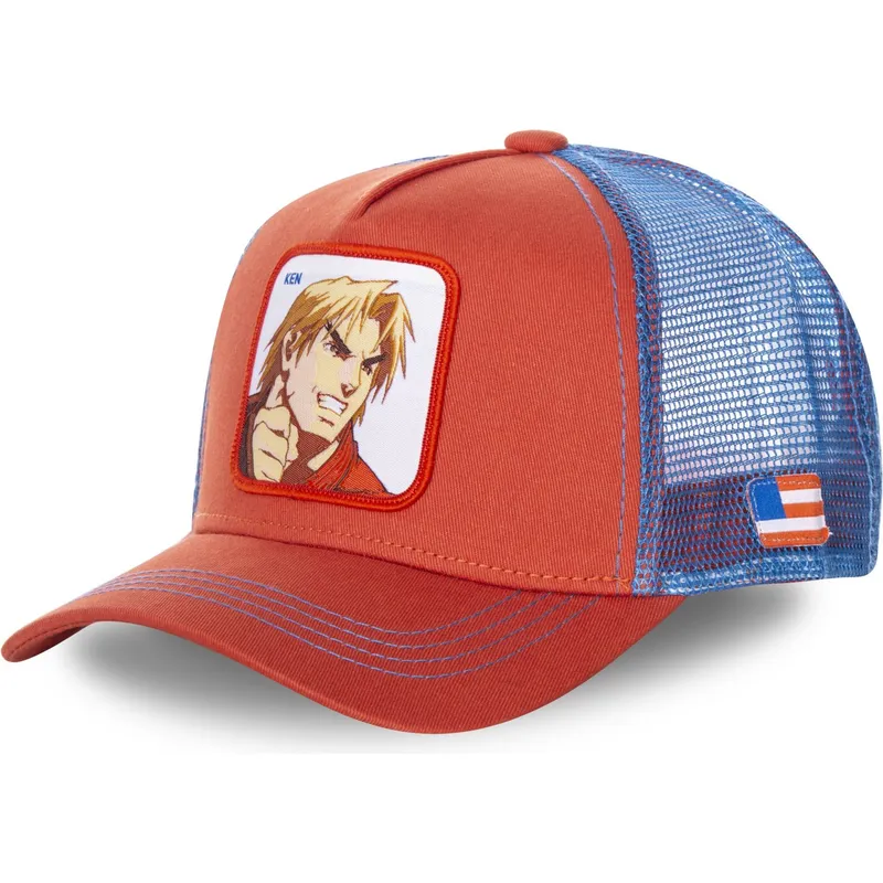 shapka-izvita-traker-chervena-snapbek-ken-masters-street-fighter-ot-capslab