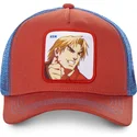 capslab-ken-masters-ken-street-fighter-rote-und-blaue-trucker-kappe
