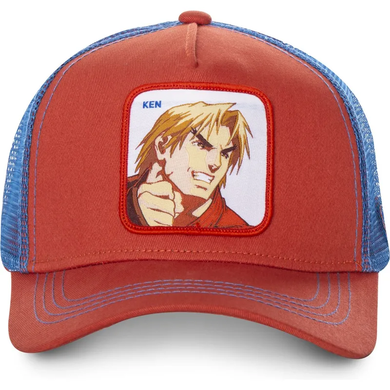 shapka-izvita-traker-chervena-snapbek-ken-masters-street-fighter-ot-capslab
