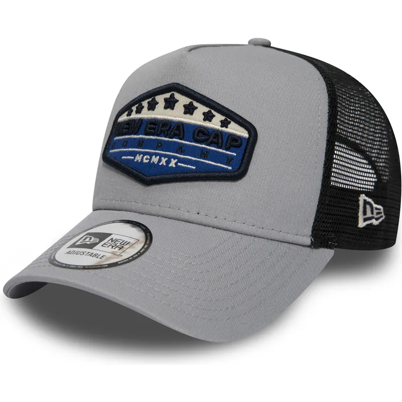 shapka-izvita-traker-siv-snapbek-patch-a-frame-ot-new-era