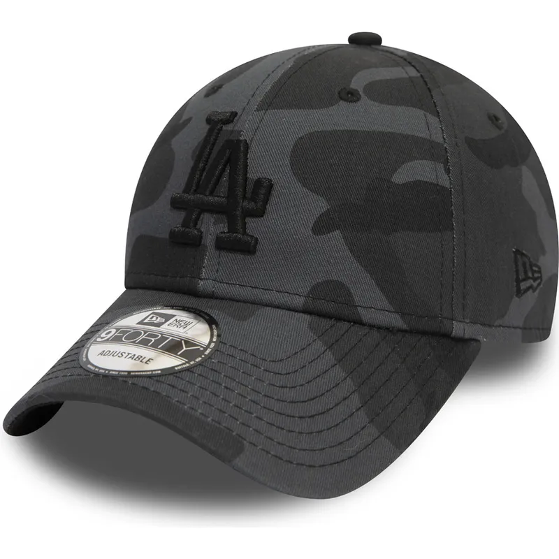 shapka-izvita-kamuflazh-reguliruem-9forty-essential-na-los-angeles-dodgers-mlb-ot-new-era