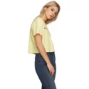 t-shirt-a-manche-courte-jaune-pocket-dial-faded-yellow-volcom
