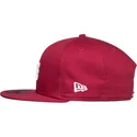 dc-shoes-empire-fielder-snapback-kappe-in-weinrot