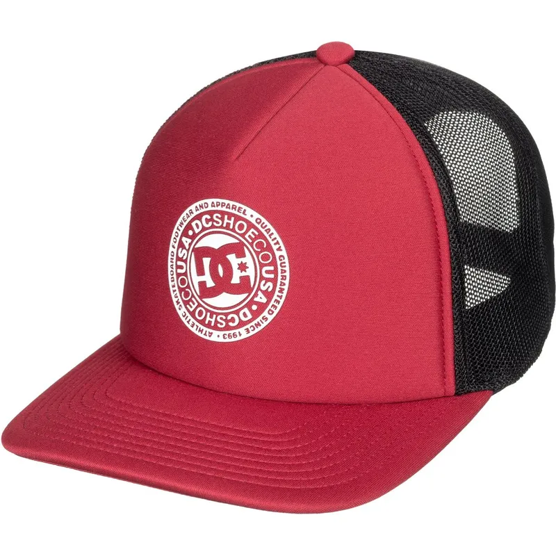 shapka-izvita-traker-chervena-snapbek-vested-up-ot-dc-shoes