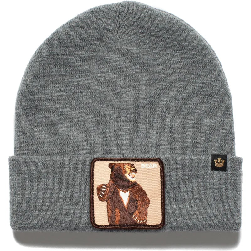 gorro-gris-oso-lover-bear-de-goorin-bros
